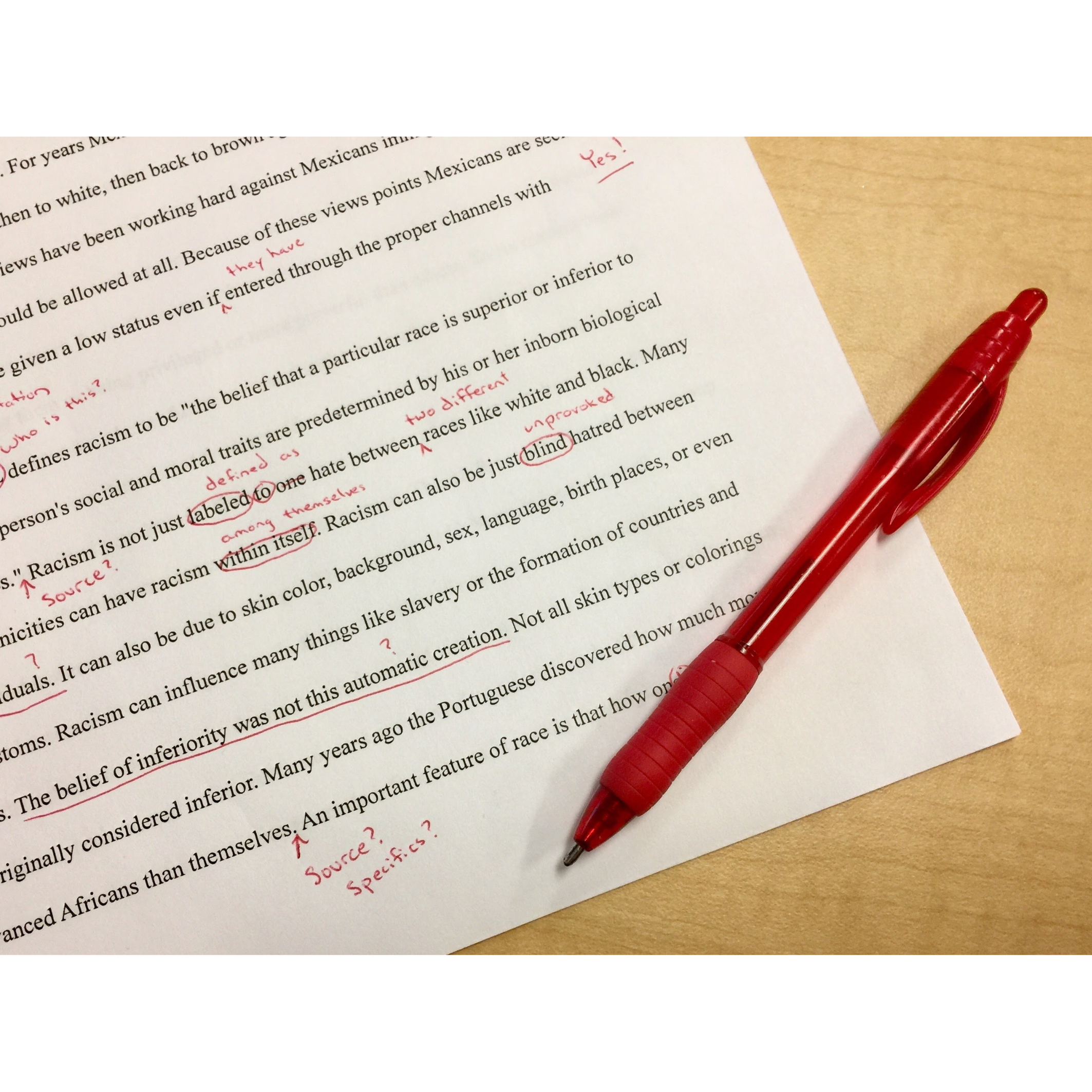 Editing & Proofreading